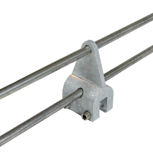 ASG4025 - Mini Standing Seam Two-Pipe Snow Guard