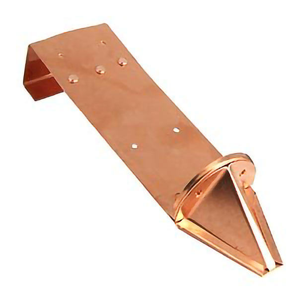 PD41 Half Round Pad-Style Snow Guard with Hook