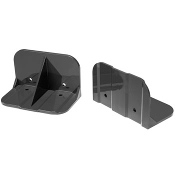 Sno-Safe Wide Charcoal Gray Snow Guards