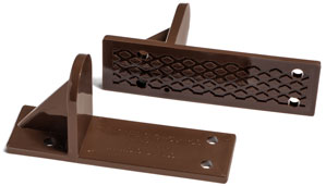 Sno-Safe Original Mansard Brown Snow Guards